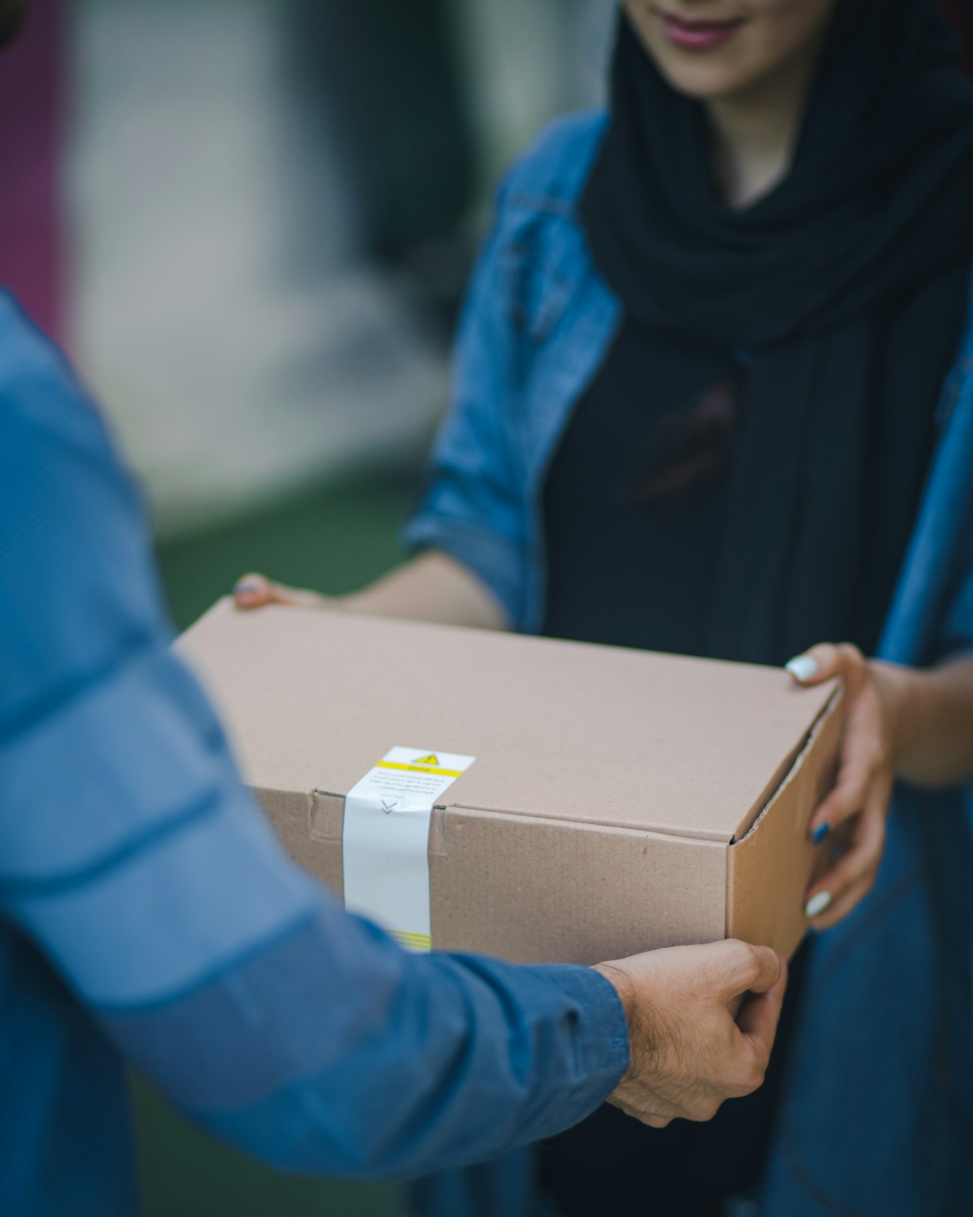 Packaged commercial cargo prepared for trade and distribution